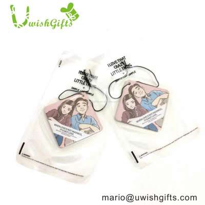 Hight quality customized perfume taste aroma car air freshener with sachets