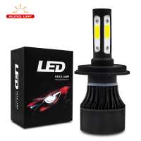 auto h4 9004 9005 9006 9007 h7 h11 car 4 sides S4 X7 led headlight bulb